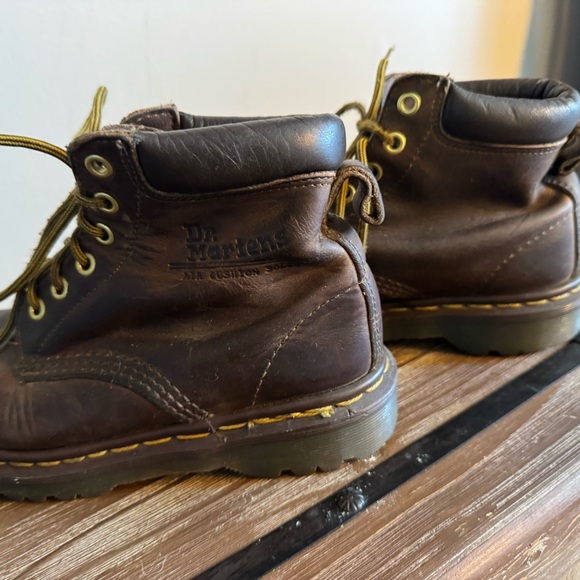 Dr. Martens Dark Brown Lace-Up Boots - Picture 3 of 9
